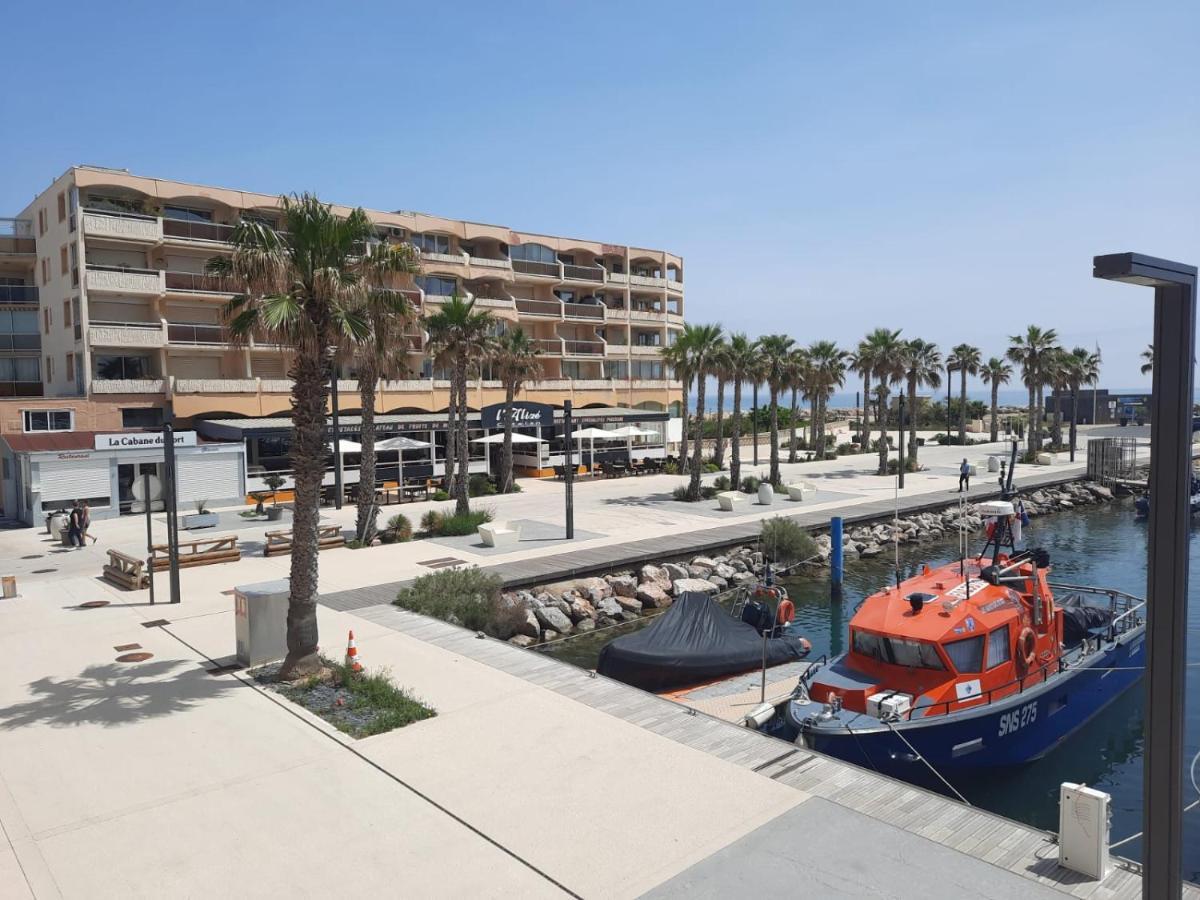 Apartamento Au Barcares, Vue Magnifique Sur Le Port Et La Mer Le Barcarès Exterior foto