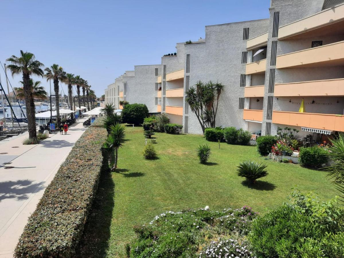 Apartamento Au Barcares, Vue Magnifique Sur Le Port Et La Mer Le Barcarès Exterior foto