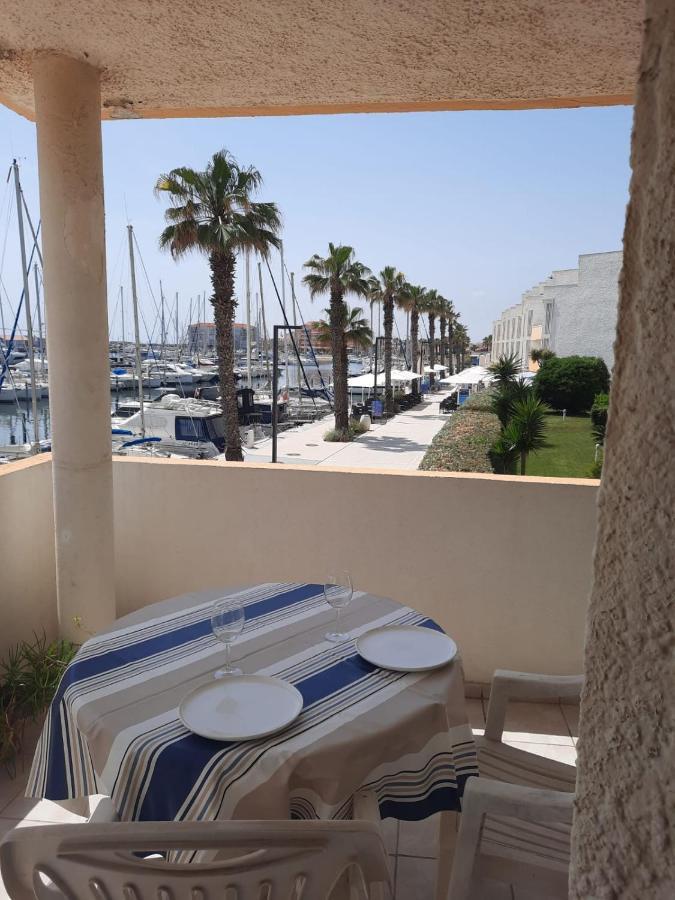 Apartamento Au Barcares, Vue Magnifique Sur Le Port Et La Mer Le Barcarès Exterior foto