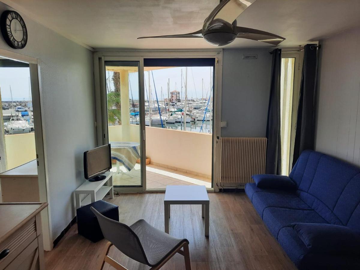 Apartamento Au Barcares, Vue Magnifique Sur Le Port Et La Mer Le Barcarès Exterior foto