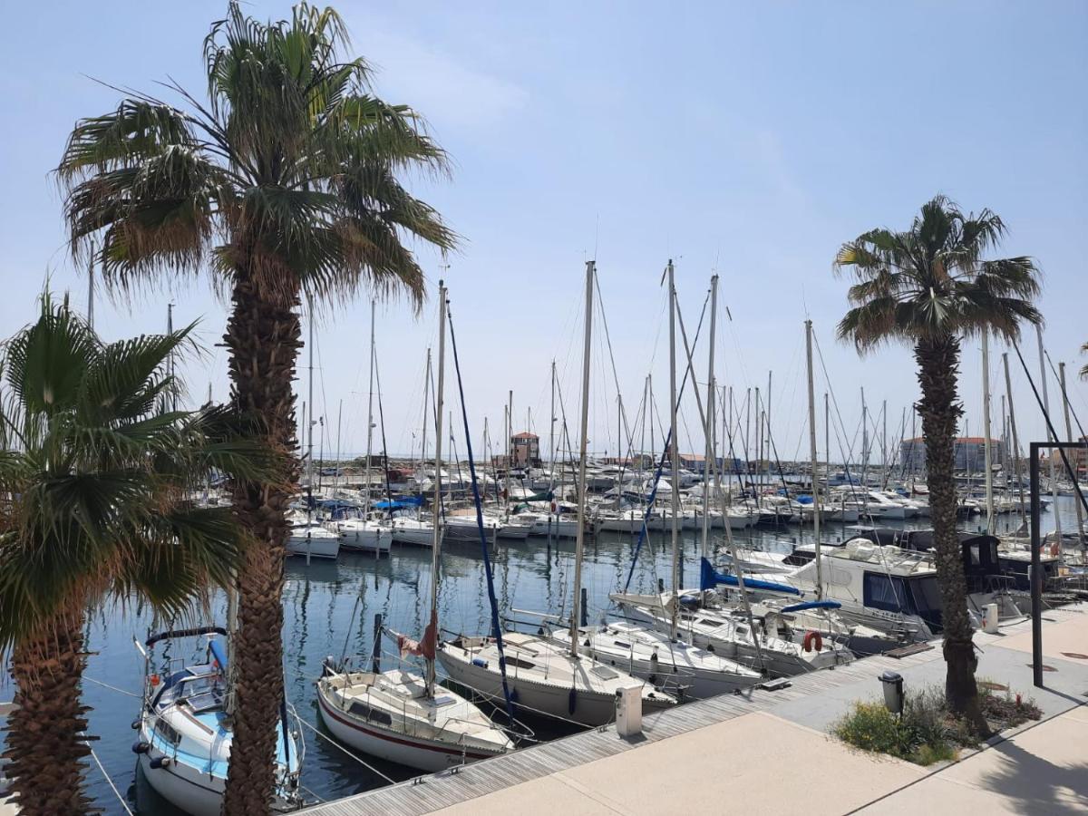 Apartamento Au Barcares, Vue Magnifique Sur Le Port Et La Mer Le Barcarès Exterior foto